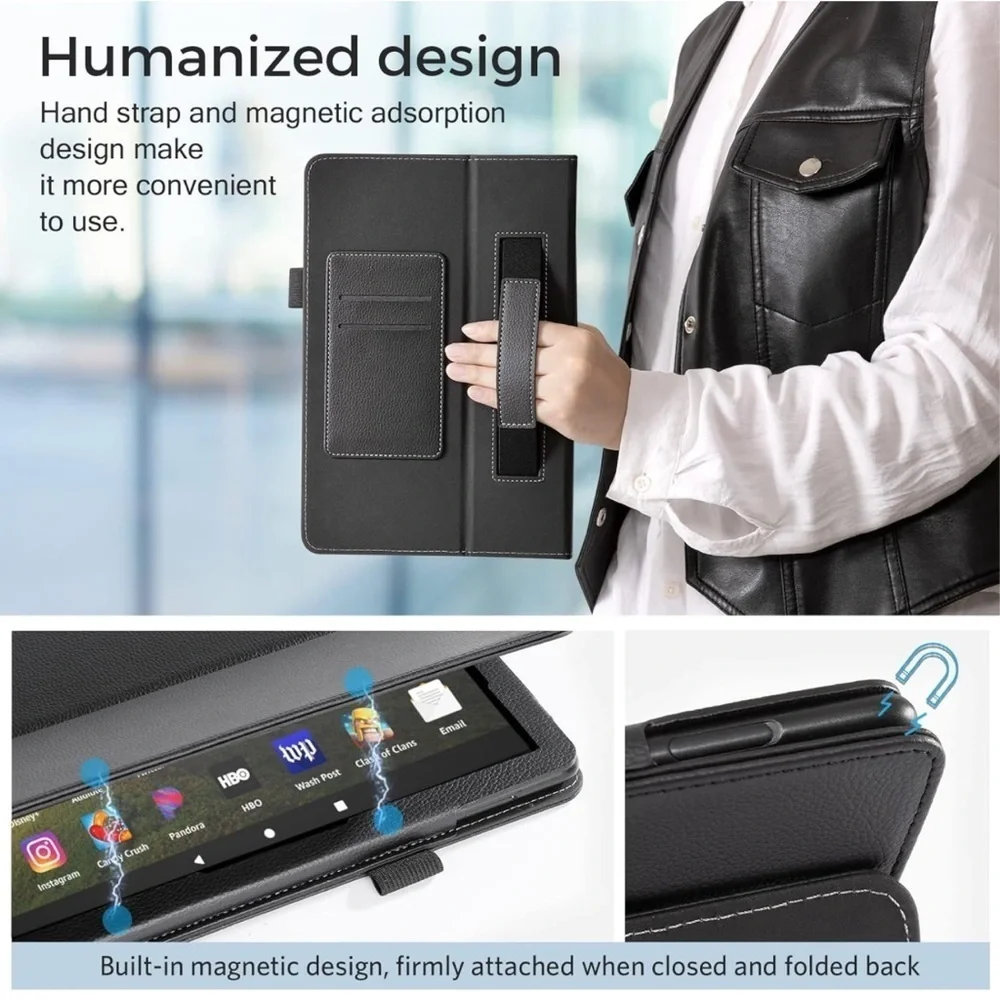 🖤Case for All New Fire HD 10 Tablet 11th Generation and Fire HD 10 Plus 2021🖤